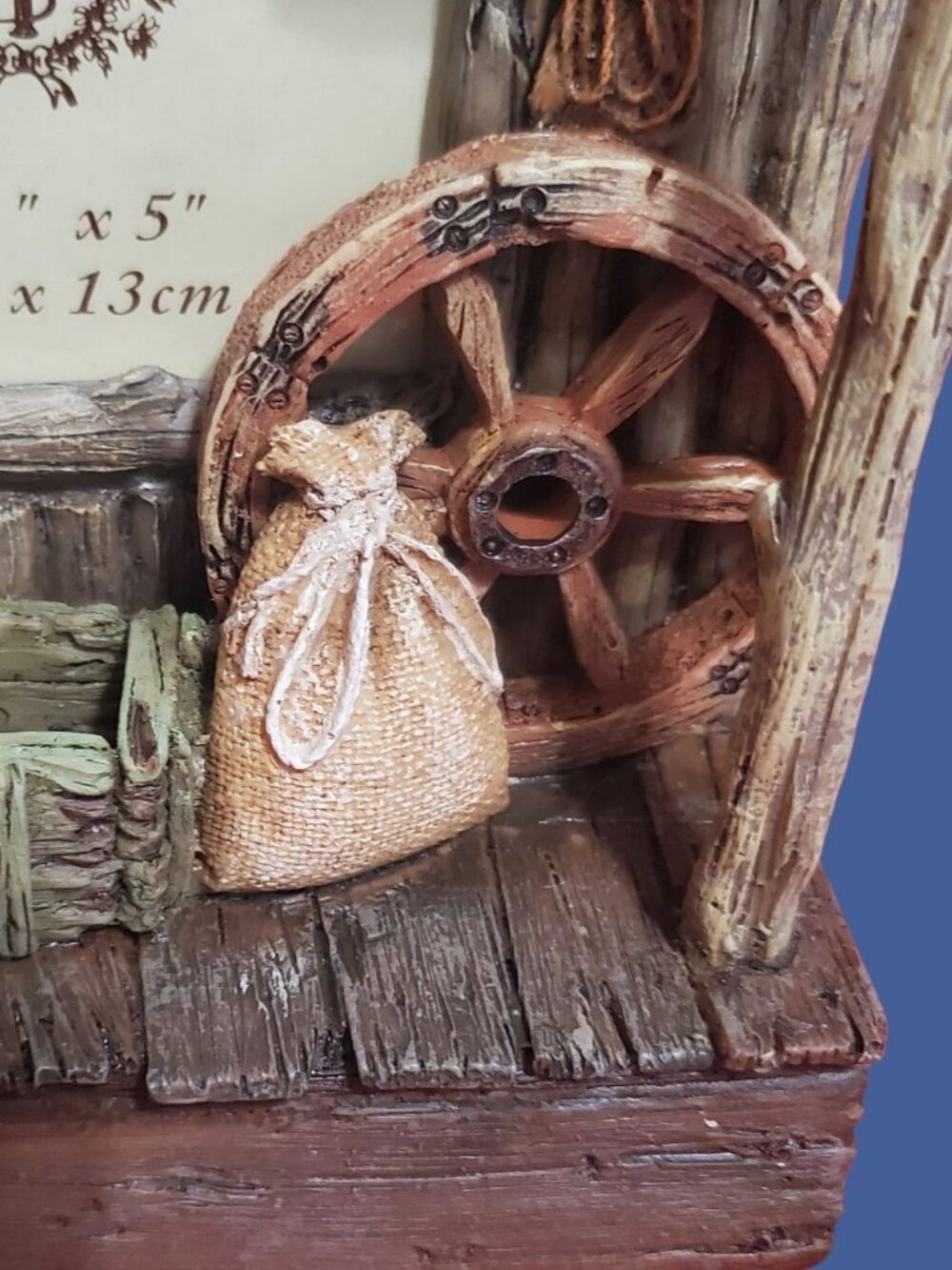 Giovanni Giftware Collection Farmhouse-Photo Frame Rustic Design 3.5" X 5" - Picture 5 of 14